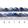 Natural Blue Aventurine Beads Strands G-G146-A23-01-5