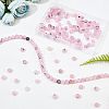3 Strands Natural Cherry Blossom Jasper Beads Strands G-OC0002-46-4