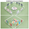 Acrylic Playing Cards Holders ODIS-WH0058-24-5
