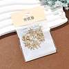 SHEGRACE Brass Micro Pave Clear Cubic Zirconia Pendants X-XGRQ2C285-409G-6