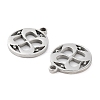 316 Surgical Stainless Steel Charms STAS-Q314-05P-2