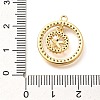 Brass Micro Pave Cubic Zirconia Pendants KK-G519-05G-06-3