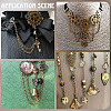 DIY Iron Chains Necklaces Making Kits DIY-SC0029-14E-4