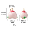 2Pcs Brass Enamel Charms KK-YW0001-91-3