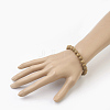 Natural Dyed Sandalwood Beads Stretch Bracelets BJEW-JB03843-02-4