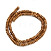Natural Wood Lace Stone Wooden Jasper Beads Strands G-L635-A19-4x2mm-4