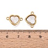 304 Stainless Steel Glass Connector Charms STAS-Q119-02G-01-3
