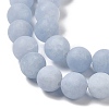 Natural Dyed Jade Beads Strands G-M402-B01-06-3