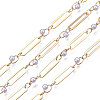 Brass Paperclip Chains CHC-N018-092-1