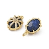 Dyed Natural Lapis Lazuli Pendants GG-CBA080E-01G-2