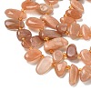 Natural Sunstone Beads Strands G-P604-A04-01-4
