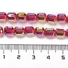 Electroplate Glass Beads Strands EGLA-D030-19A-4