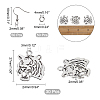 ARRICRAFT DIY Earring Making Kits DIY-AR0001-77-6