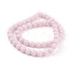 Natural Mashan Jade Beads Strands DJAD-8D-02-2