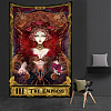 Rectangle with Tarot Polyester Decoration Backdrops WICR-PW0001-34A-04-1