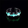 Luminous Alloy Enamel Cuff Rings PW-WGFDC62-01-1