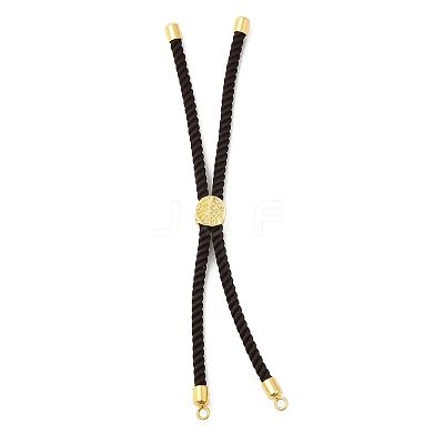 Twisted Nylon Cord Silder Bracelets DIY-B066-03G-08-1