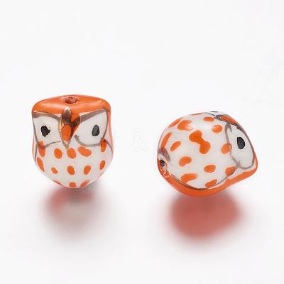 Handmade Porcelain Beads X-PORC-S447-M-1