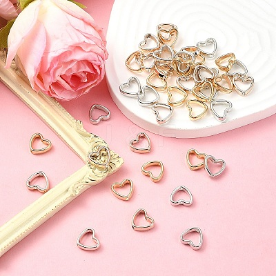 45Pcs 3 Colors CCB Plastic Beads Frames FIND-YW0005-27-1