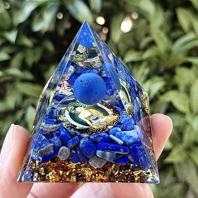Orgonite Pyramid Resin Energy Generators PW-WGF1934-01-1