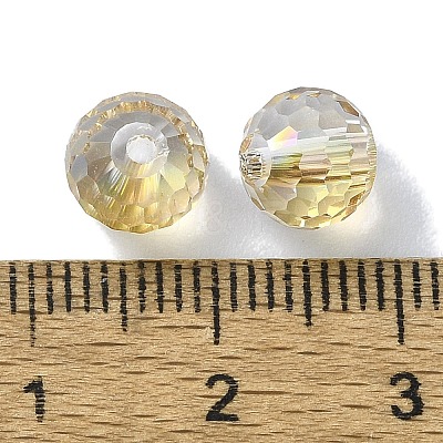 AB Color Plated Glass Beads EGLA-P059-02A-AB18-1