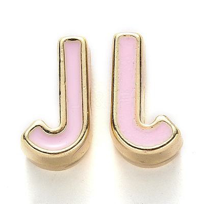 Rack Plating Alloy Enamel Beads LS-X-ENAM-S122-033J-NR-1