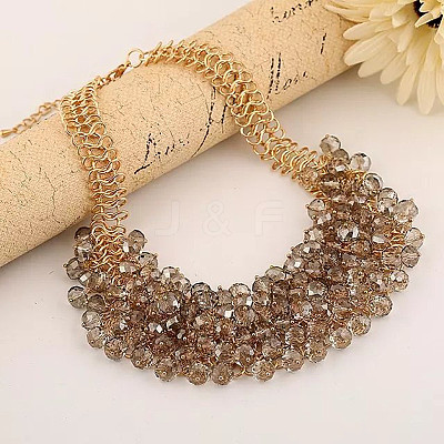 Alloy Bib Neckalces for Women FS-WG98D6E-09-1