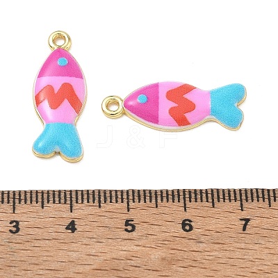 Printed Brass Pendants KK-CBA42CA-06G-02-1