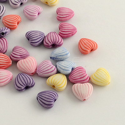 Craft Style Acrylic Beads X-MACR-Q157-M29-1