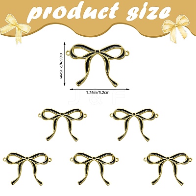 5Pcs Brass Enamel Connector Charms KK-SZ0002-70A-1