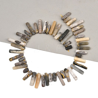 Natural Bumblebee Jasper  Beads Strands G-F829-A04-01-1