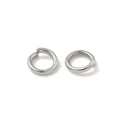 Tarnish Resistant 304 Stainless Steel Open Jump Rings STAS-E067-07-6mm-1