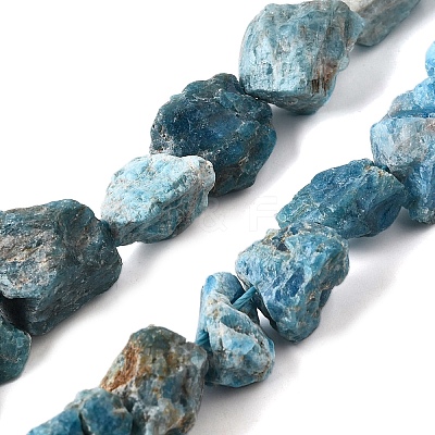 Natural Blue Apatite Beads Strands G-S386-C11-1