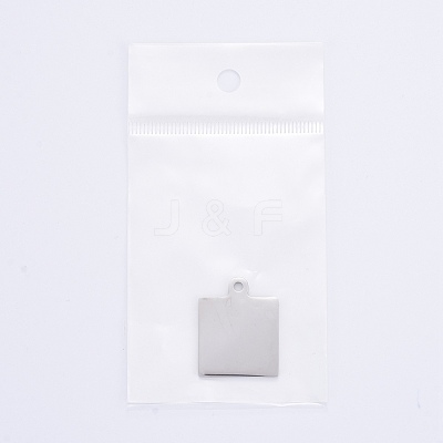 Tarnish Resistant 304 Stainless Steel Pendants STAS-I140-23A-S-1