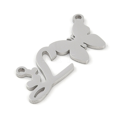 Non-Tarnish 304 Stainless Steel Pendants STAS-L279-002P-L-1