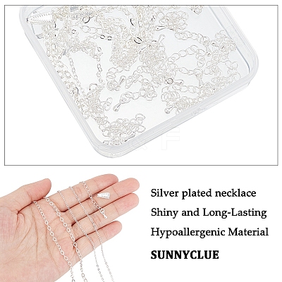 DIY Necklace Making Finding Kit KK-SC0004-91-1