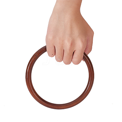 Oak Wood Bag Handles AJEW-WH0109-69-1