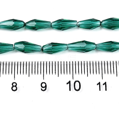 Transparent Glass Beads Strands GLAA-T009-004A-1