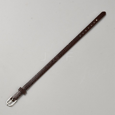 Flat PU Imitation Leather Cord Bracelets for Women Men BJEW-WH20008-03A-1