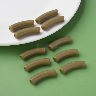 Opaque Acrylic Beads MACR-S372-002B-17-1022-1