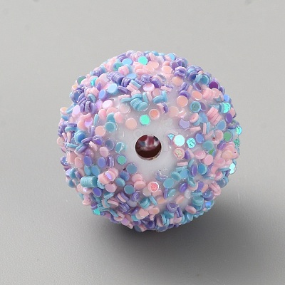 Opaque Acrylic Glitter Beads LS-FIND-CJC0010-111A-21-1