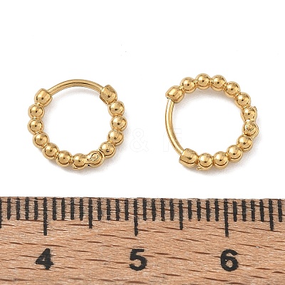 304 Stainless Steel Hoop Earrings SA-CBA46AF-25G-1