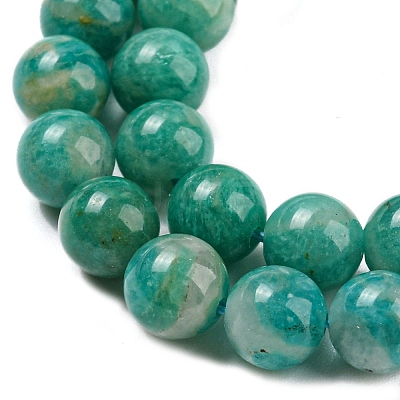 Natural Amazonite Beads Strands G-P503-6MM-10-1