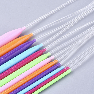 ABS Plastic Circular Knitting Needles TOOL-T006-44-1