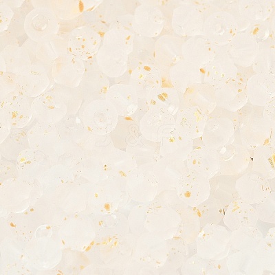 Frosted Glass Beads FGLA-D300-01L-1
