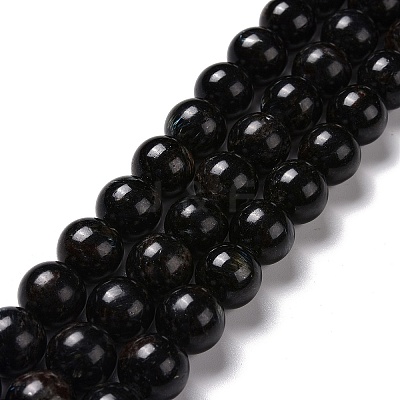 Natural Astrophyllite Beads Strands G-A202-01D-1
