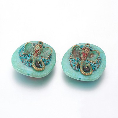 Handmade Indonesia Beads IPDL-K004-P-1