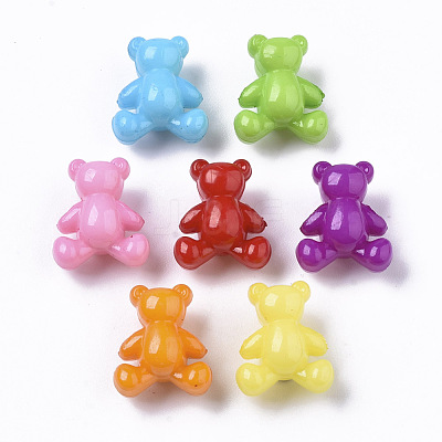 Opaque Acrylic Beads MACR-S245-14-1