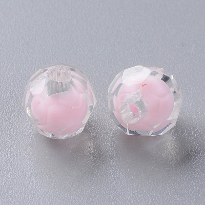 Transparent Acrylic Beads TACR-S152-04A-SS2112-1