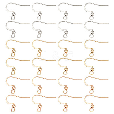 150Pcs 3 Styles Stainless Steel French Earring Hooks STAS-ME0002-42-1